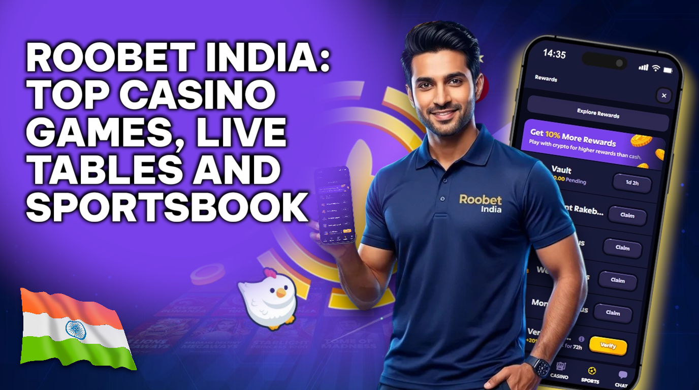 Roobet India: Casino Platform with Live Casino and Sports Betting