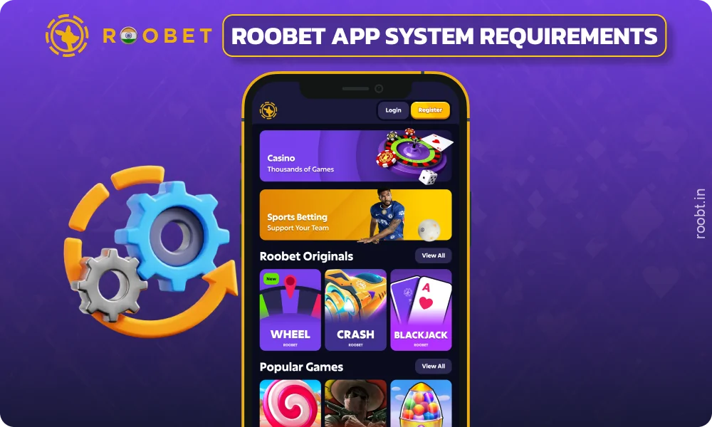 System Requirements for the Roobet Mobile App for Android and iOS